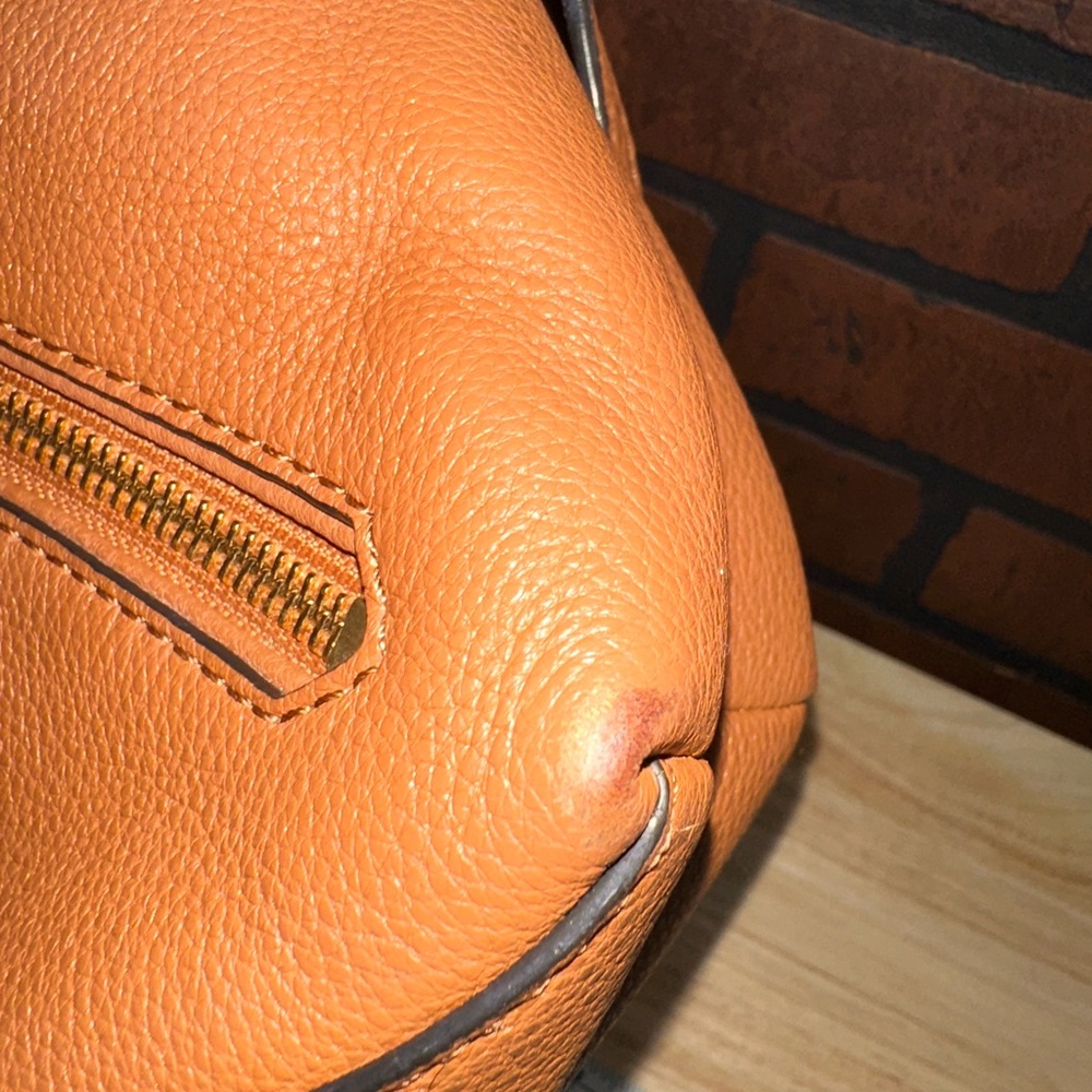 Rebecca Minkoff Micro Moro Soft Brown Leather Satchel/Crossbody - Picture 8 of 9